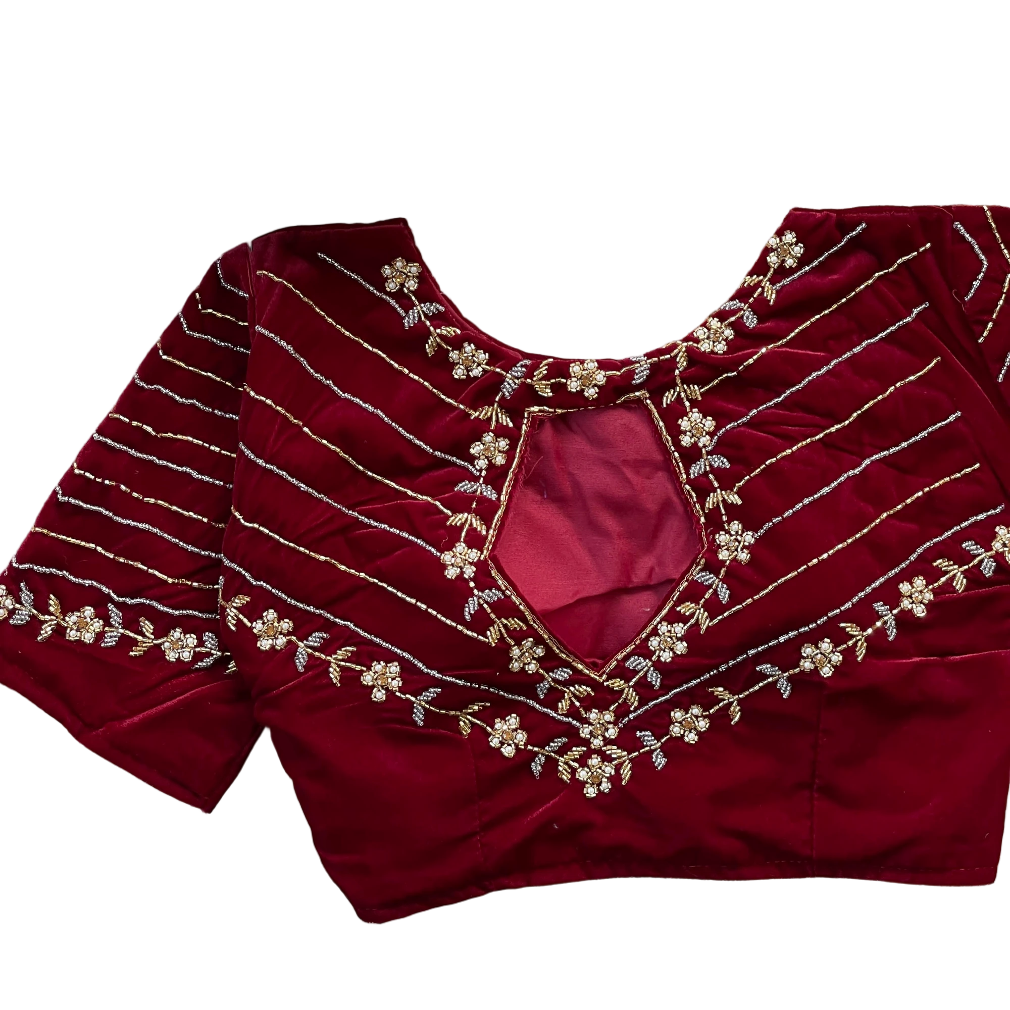 PURE VELVETE FESTIVAL WEAR  BLOUSE