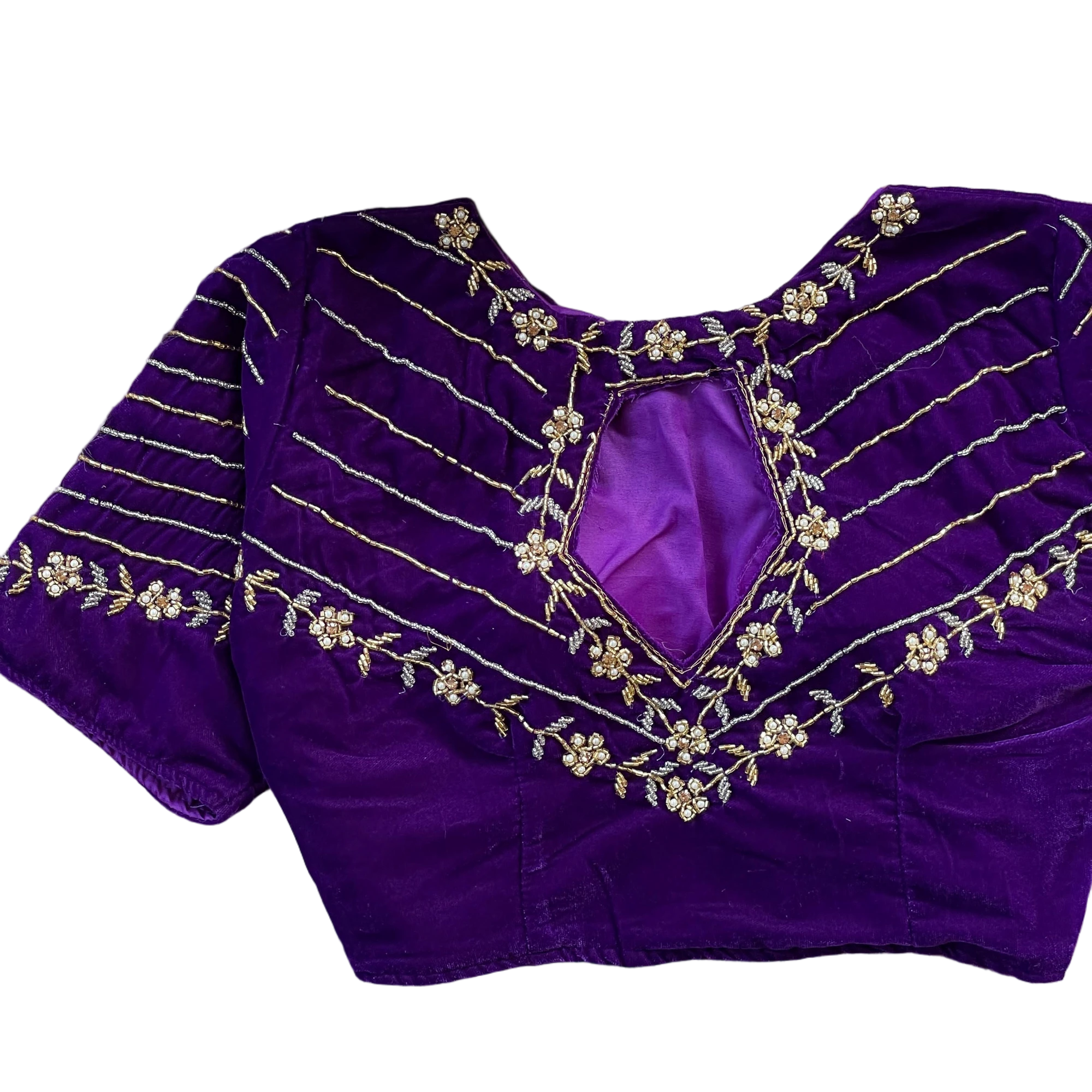 PURE VELVETE FESTIVAL WEAR  BLOUSE