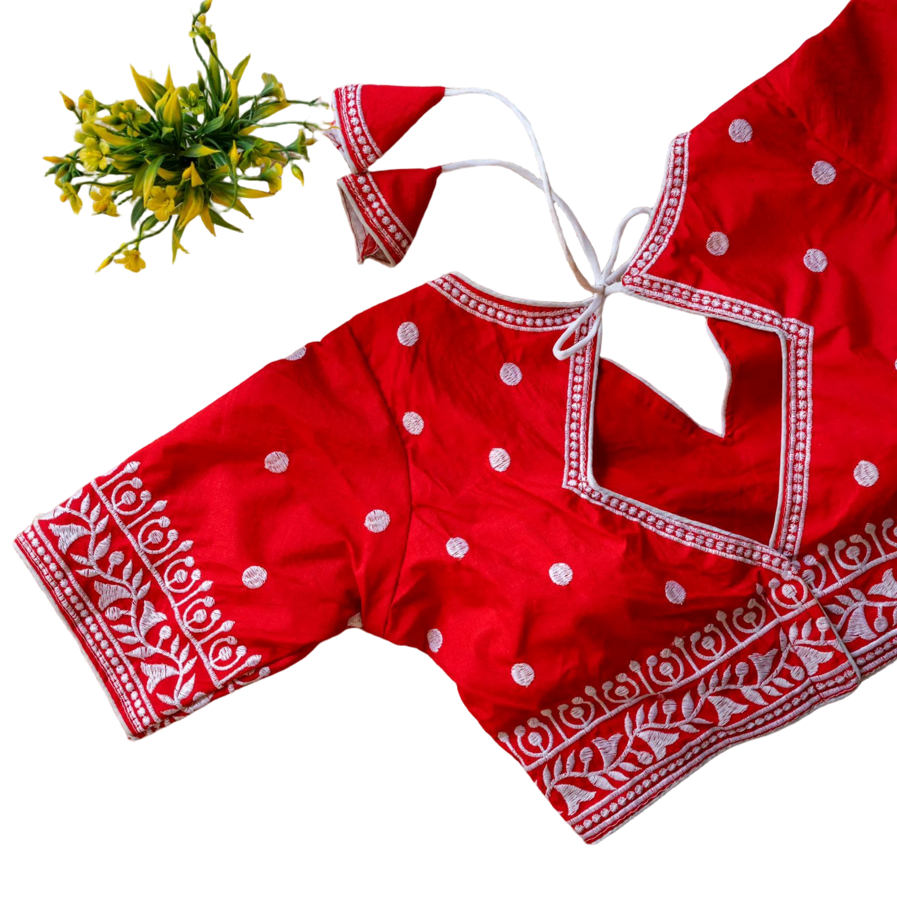 TRENDY RUMALI SILK BLOUSE