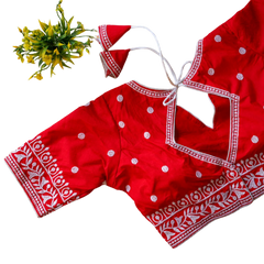 TRENDY RUMALI SILK BLOUSE