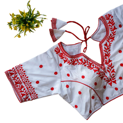 TRENDY RUMALI SILK BLOUSE
