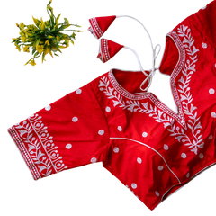 TRENDY RUMALI SILK BLOUSE