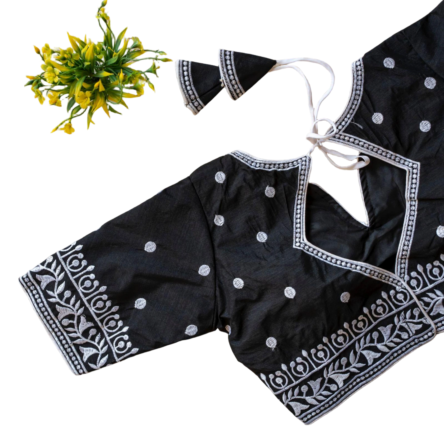 TRENDY RUMALI SILK BLOUSE
