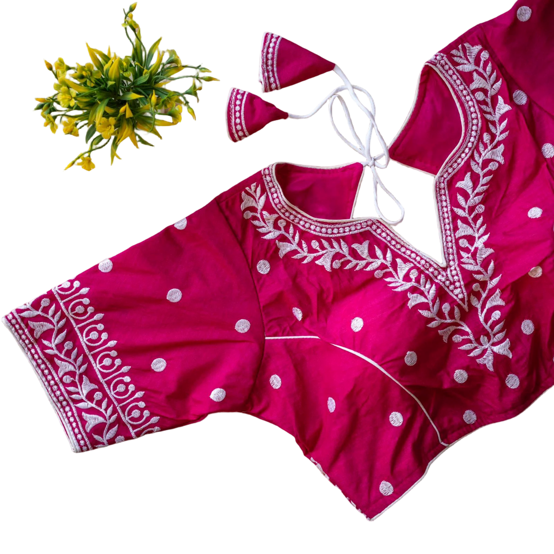 TRENDY RUMALI SILK BLOUSE