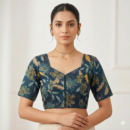 Neelika Vana Non-Padded Readymade Blouse