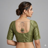 Haritha Sutra Non-Padded Readymade Blouse