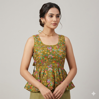 Peplum Style Padded Raedymade Blouse