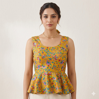 Peplum Style Padded Raedymade Blouse