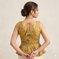 Peplum Style Padded Raedymade Blouse
