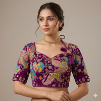 Poshak Ethnic Padded Redaymade Padded Blouse