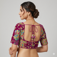 Poshak Ethnic Padded Redaymade Padded Blouse