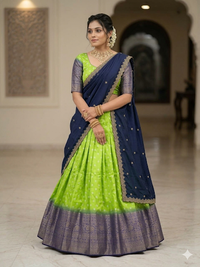 Neelima Bandhej Lehenga Set