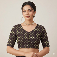 Neelika Bandhej Soft Unstitched Blouse Piece
