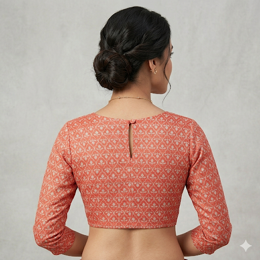 Rustika Trellis Unstitched Blouse Piece