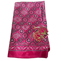 Ajrakh Print Saree