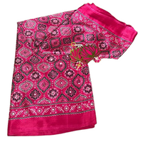 Ajrakh Print Saree