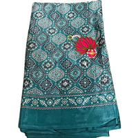 Ajrakh Print Saree