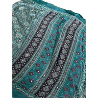 Ajrakh Print Saree