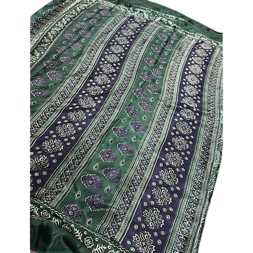 Ajrakh Print Saree