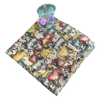 Kalamkari Art Unstitched Blouse piece