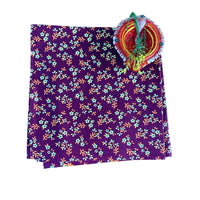 Violet Bloom Unstitched  Blouse  Piece