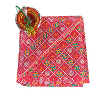 Sindhoor Bloom Ethnic Unstitched  Blouse Piece