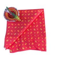 Kumkum Leaf Unistitched Blouse Piece