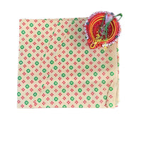 Vasundhara Dot Unstitched Blouse Piece