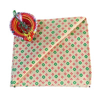 Vasundhara Dot Unstitched Blouse Piece