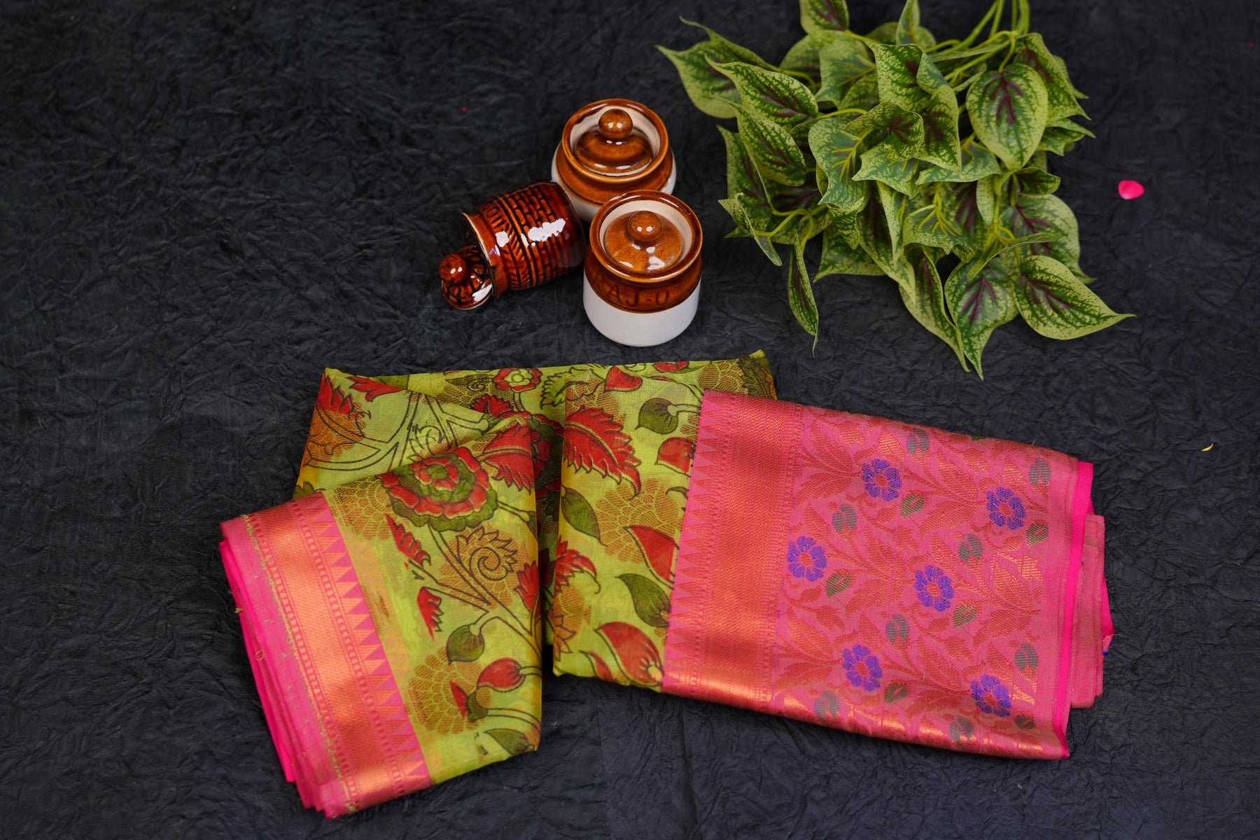 Fancy pattu sarees