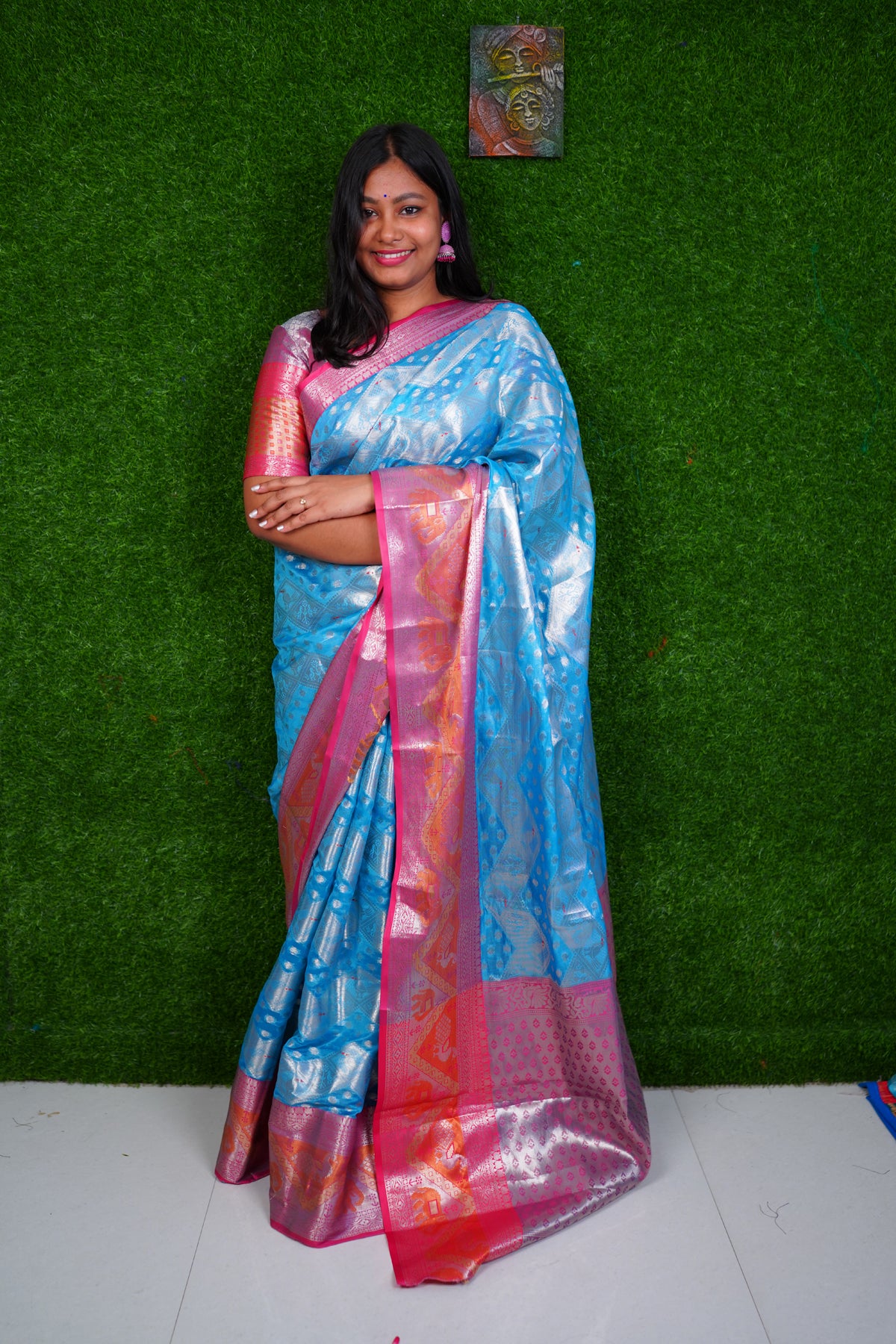 Fancy pattu sarees