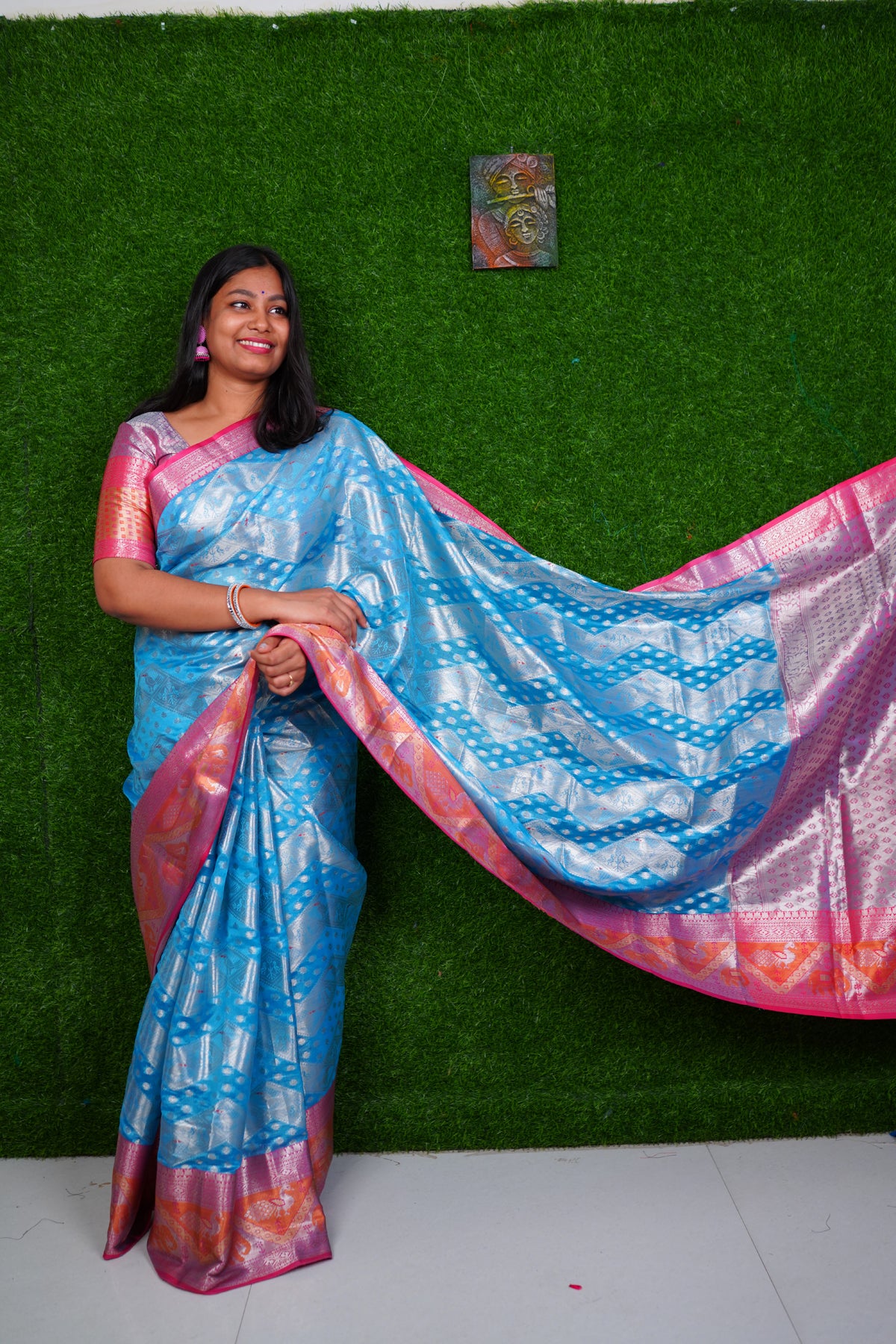 Fancy pattu sarees