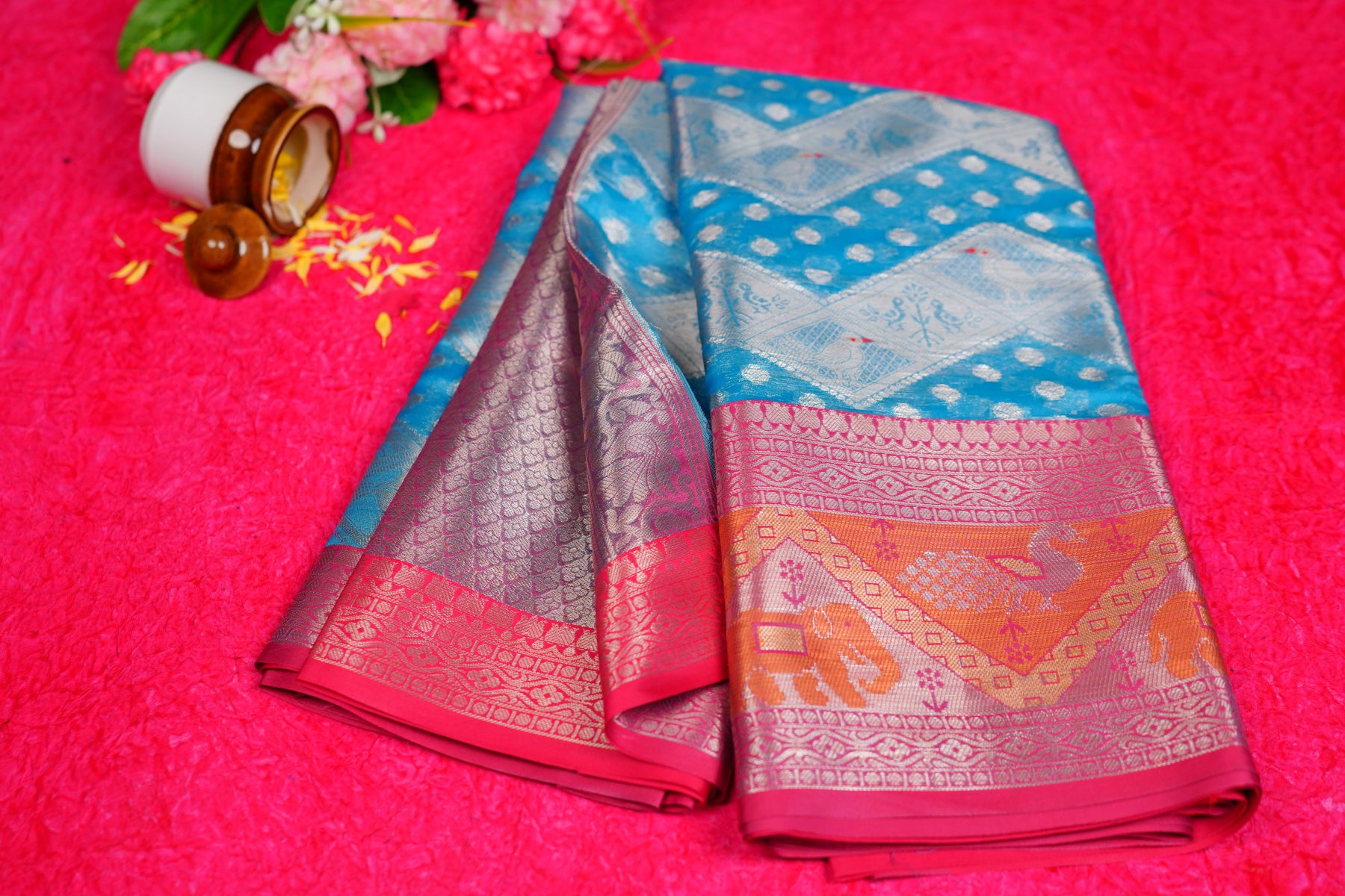 Fancy pattu sarees