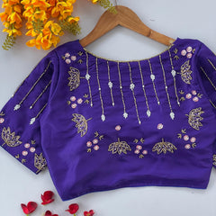 MAKHMAL SILK CLASSY WOMEN'S BLOUSE