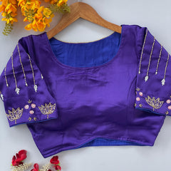 MAKHMAL SILK CLASSY WOMEN'S BLOUSE