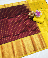 PURE KUPPADAM HANDLOOM PATTU SAREE