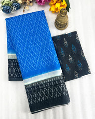 LENIN DIGITAL PRINTED SAREE