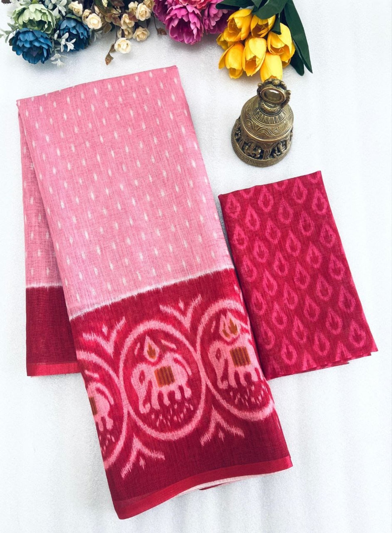 LENIN DIGITAL PRINTED SAREE