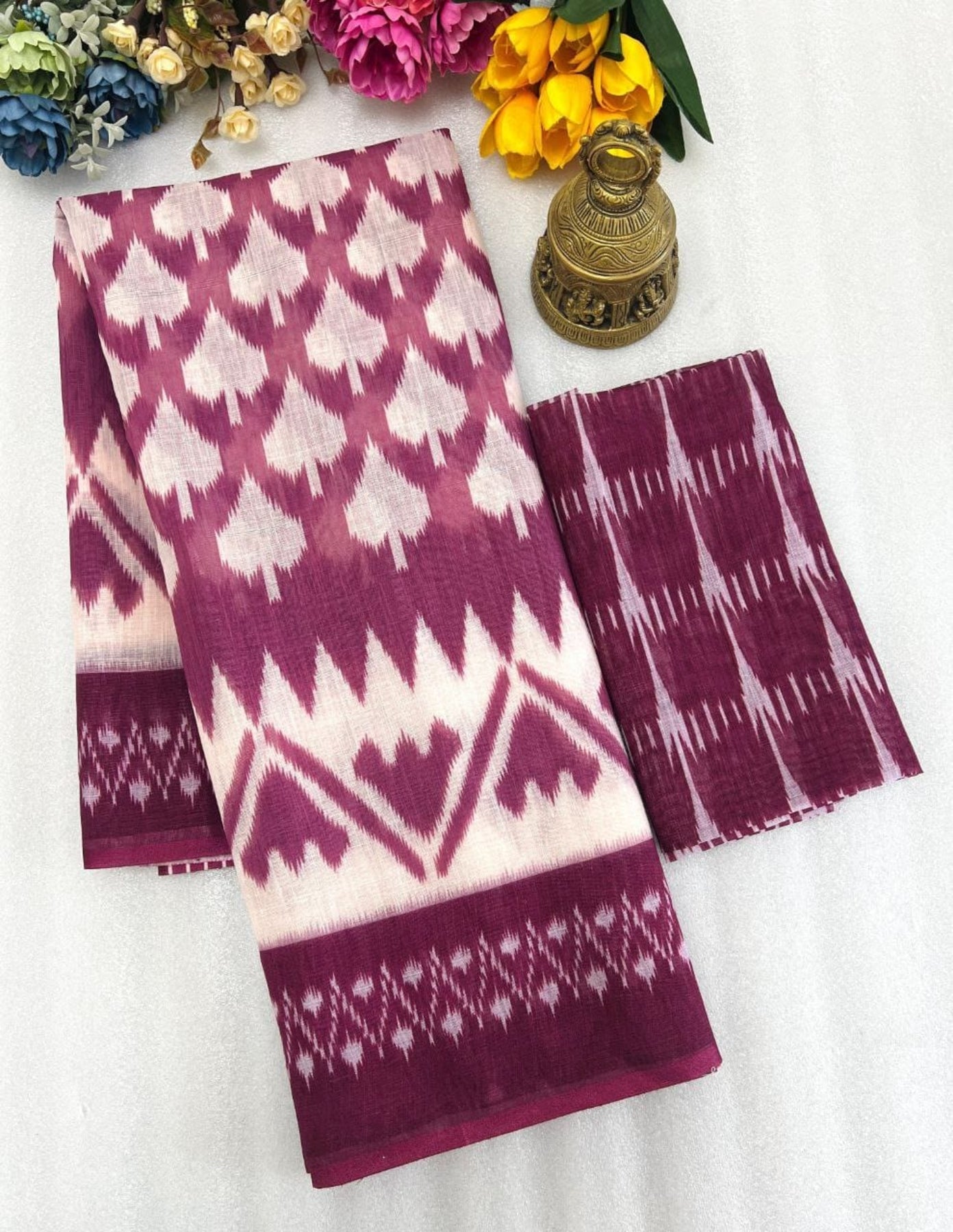 LENIN DIGITAL PRINTED SAREE