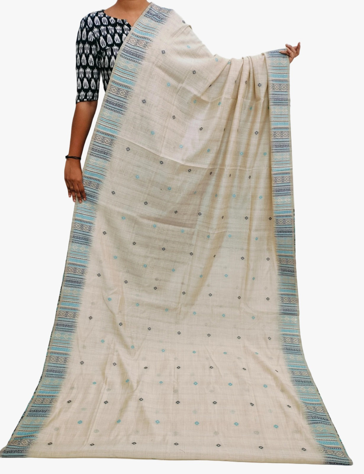 PURE JAMDANI PATTU WEAVING SAREE