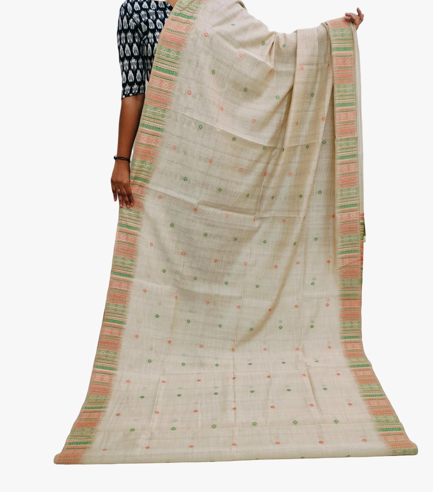 PURE JAMDANI PATTU WEAVING SAREE