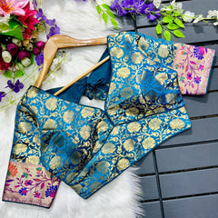 PURE PAITHANI FESTIVAL WEAR BLOUSE'S