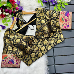 PURE PAITHANI FESTIVAL WEAR BLOUSE'S