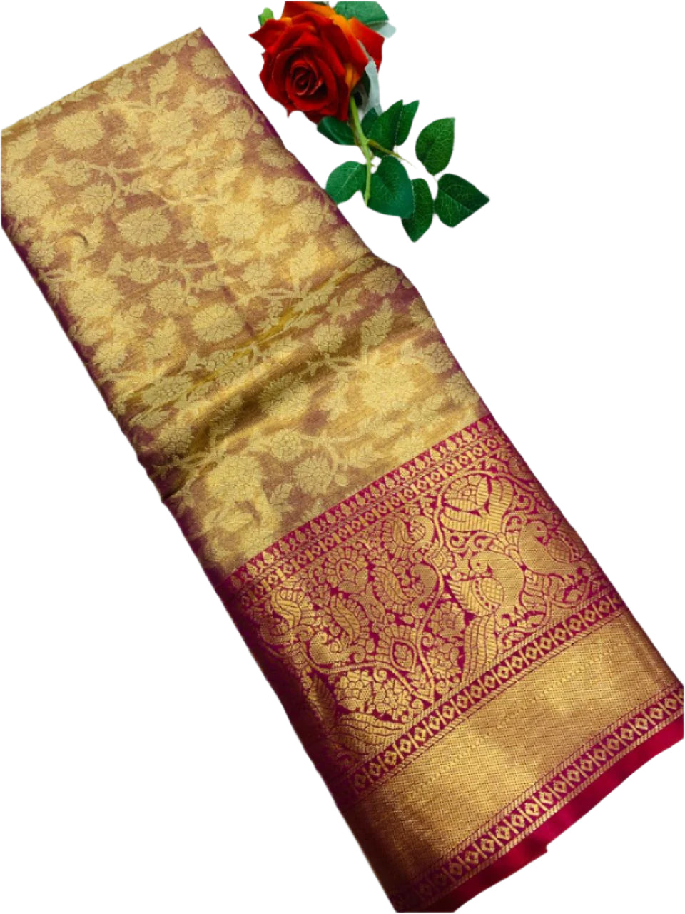 KANJEEVARAM TISSUE PATTU SAREE