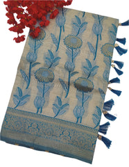 KORA FULL WEAVING SAREE