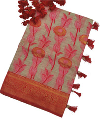 KORA FULL WEAVING SAREE