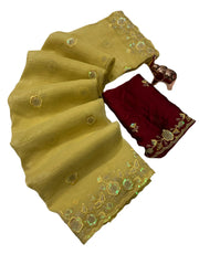CRUNCHY CHIFFON SAREE