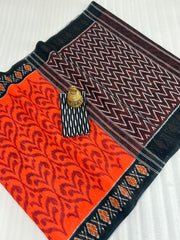 LINEN DIGITAL PRINT SAREE