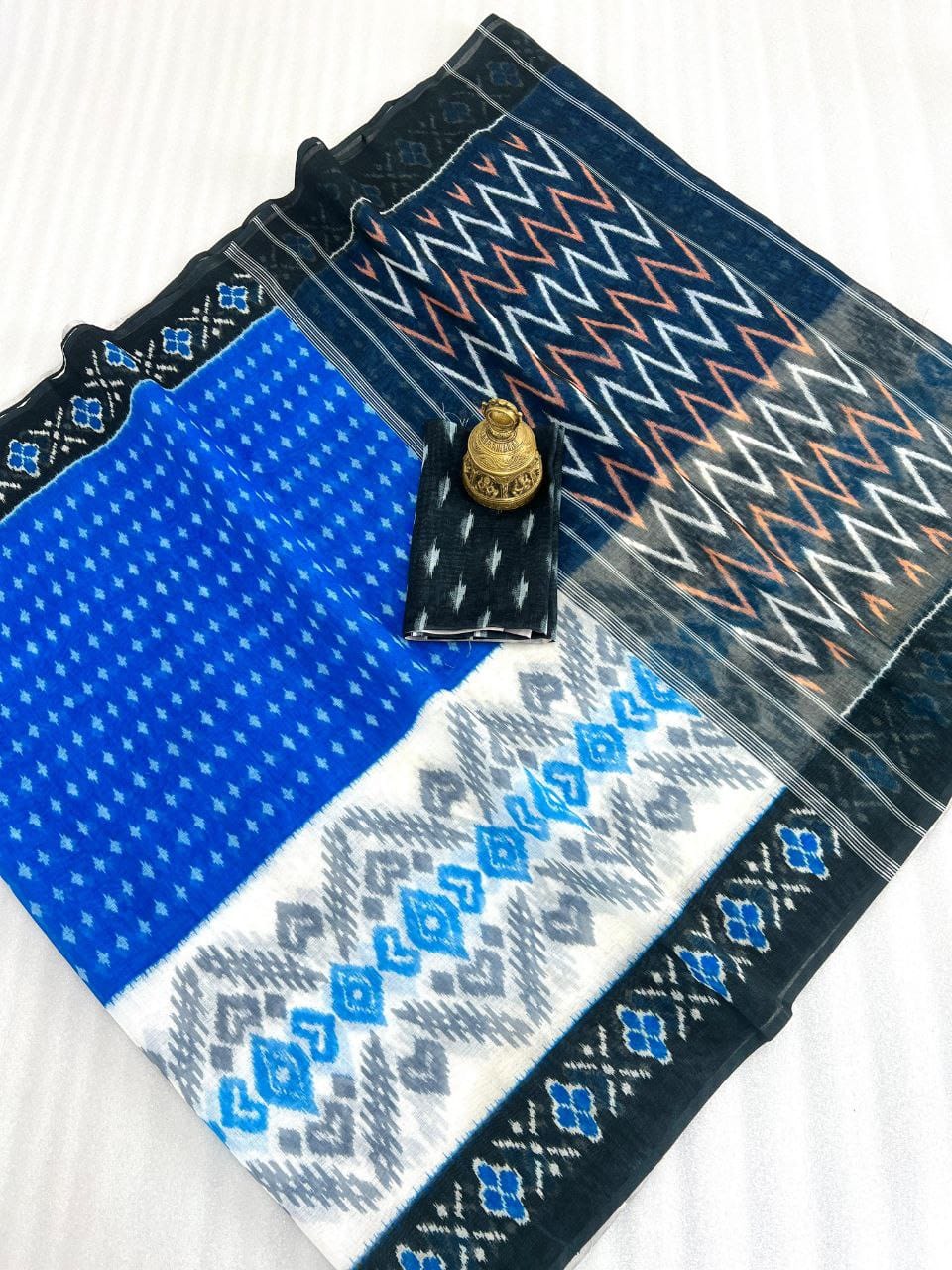 LINEN DIGITAL PRINT SAREE