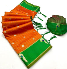 PURE SOFT BANARASI SILK SAREE